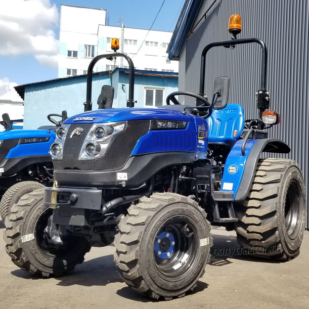 Минитрактор Солис Solis 26 tiger limited edition blue