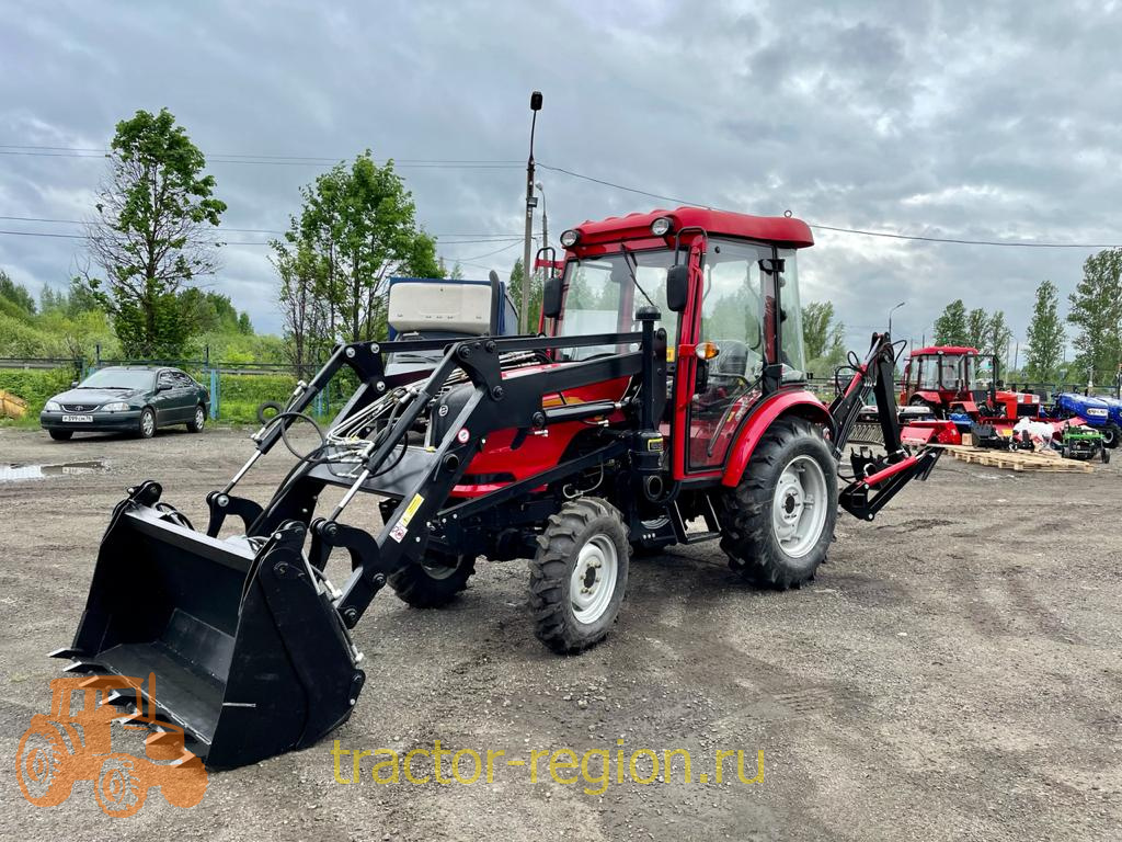 Трактор Dongfeng 404 G2 погрузчик-экскаватор