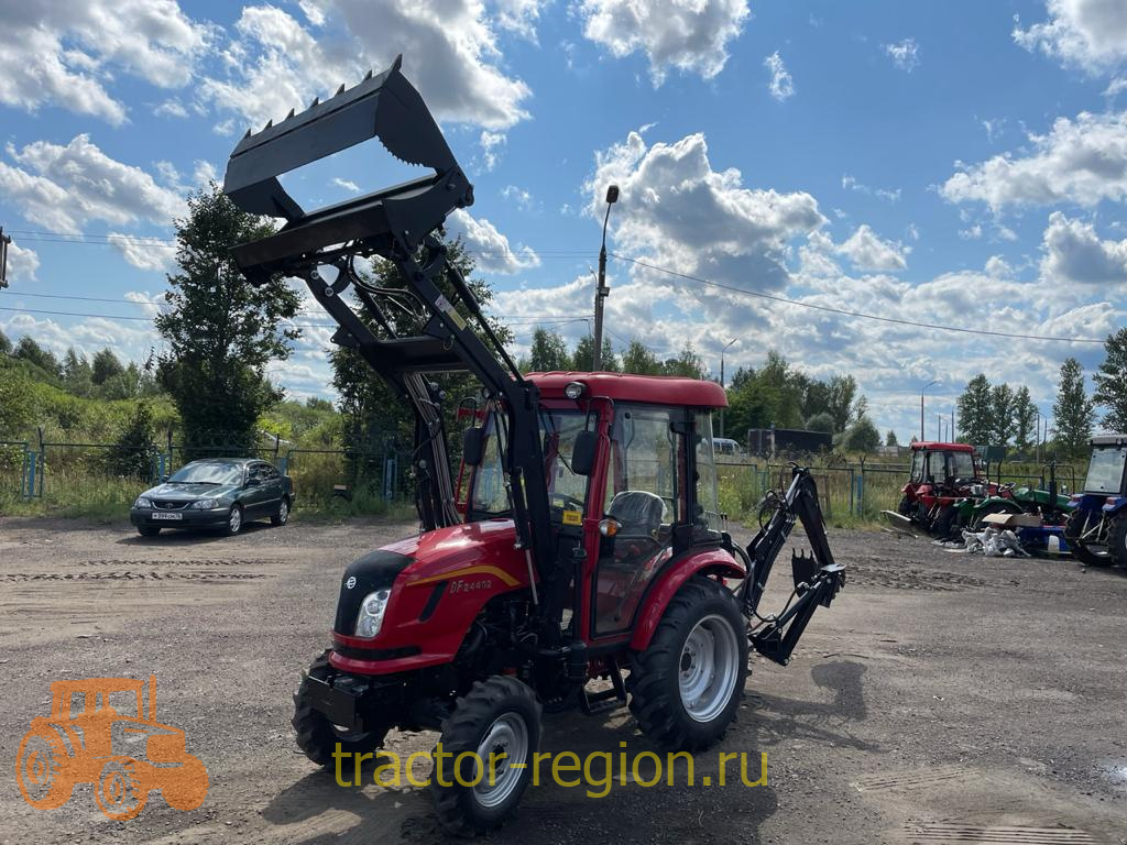 Трактор Dongfeng 244 G2 погрузчик-экскаватор