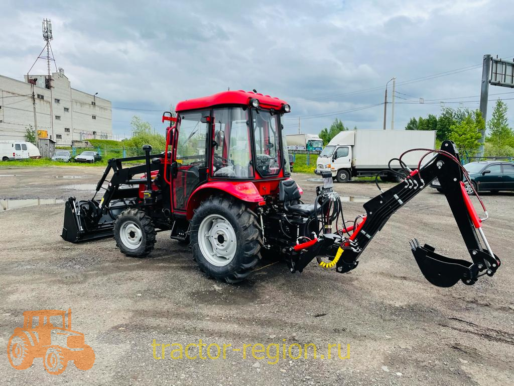 Трактор Dongfeng 404 G2 погрузчик-экскаватор