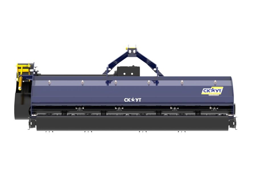 Мульчер (измельчитель) навесной СКАУТ SCQ-220 с катком