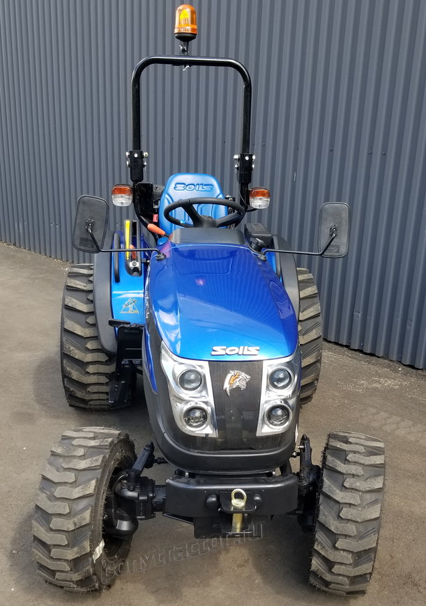 Минитрактор Солис Solis 26 tiger limited edition blue