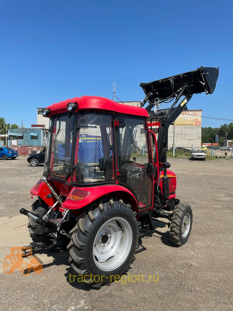 Трактор Dongfeng 244 G2 фронтальный погрузчик