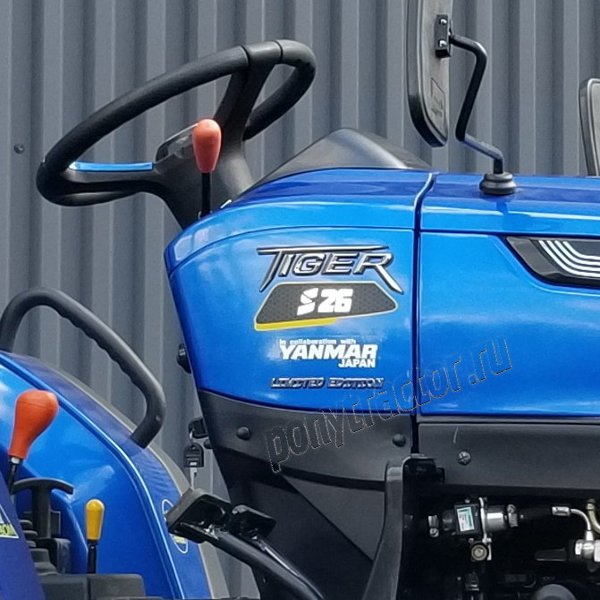 Минитрактор Солис Solis 26 tiger limited edition blue