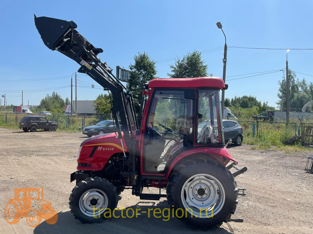 Трактор Dongfeng 244 G2 фронтальный погрузчик