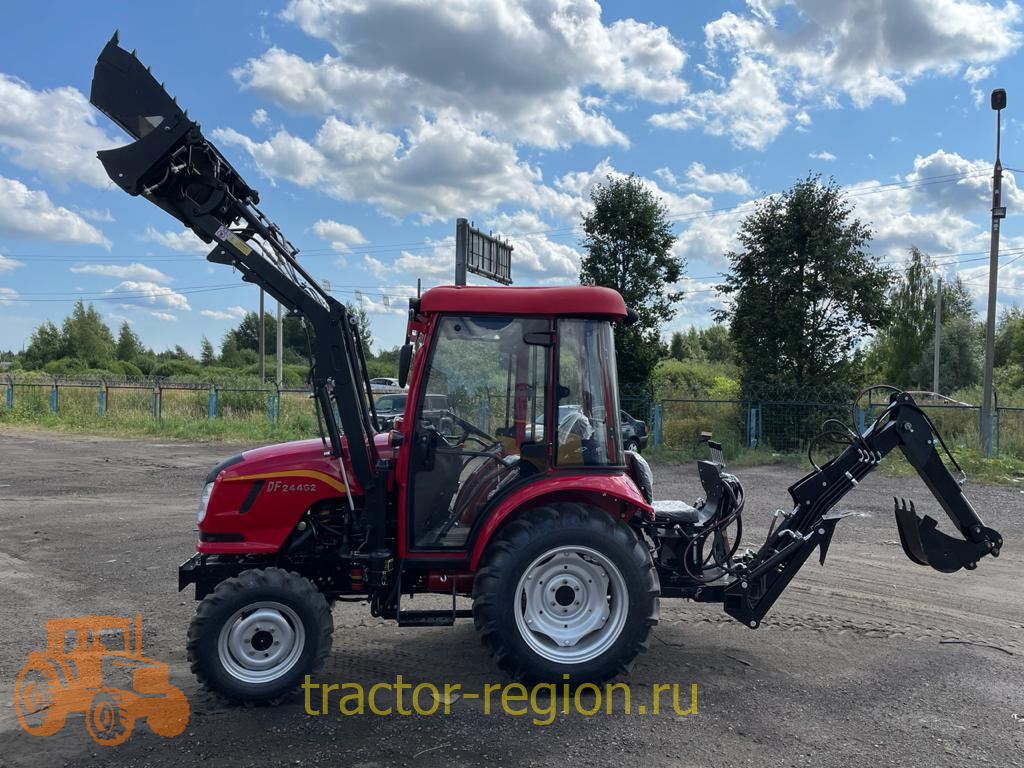 Трактор Dongfeng 244 G2 погрузчик-экскаватор