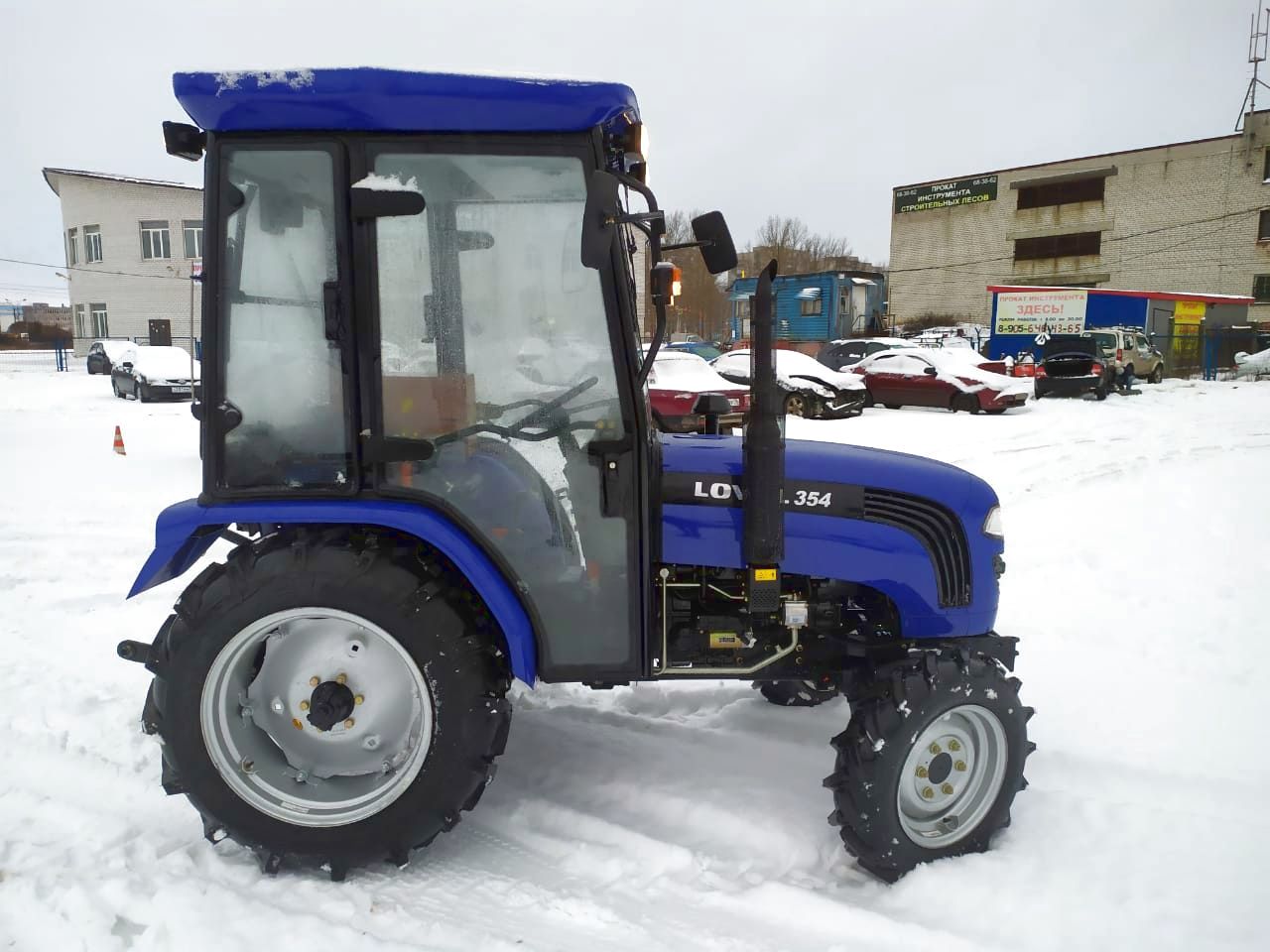 Трактор Lovol TE 354 с кабиной