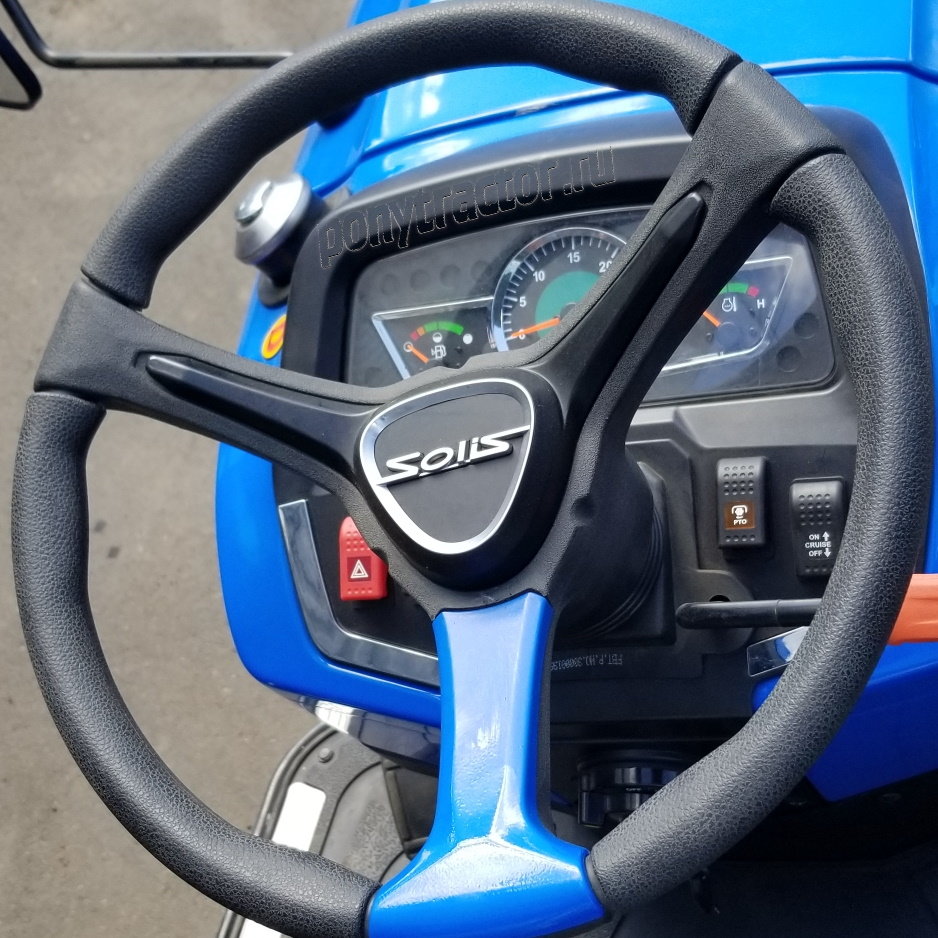 Минитрактор Солис Solis 26 tiger limited edition blue