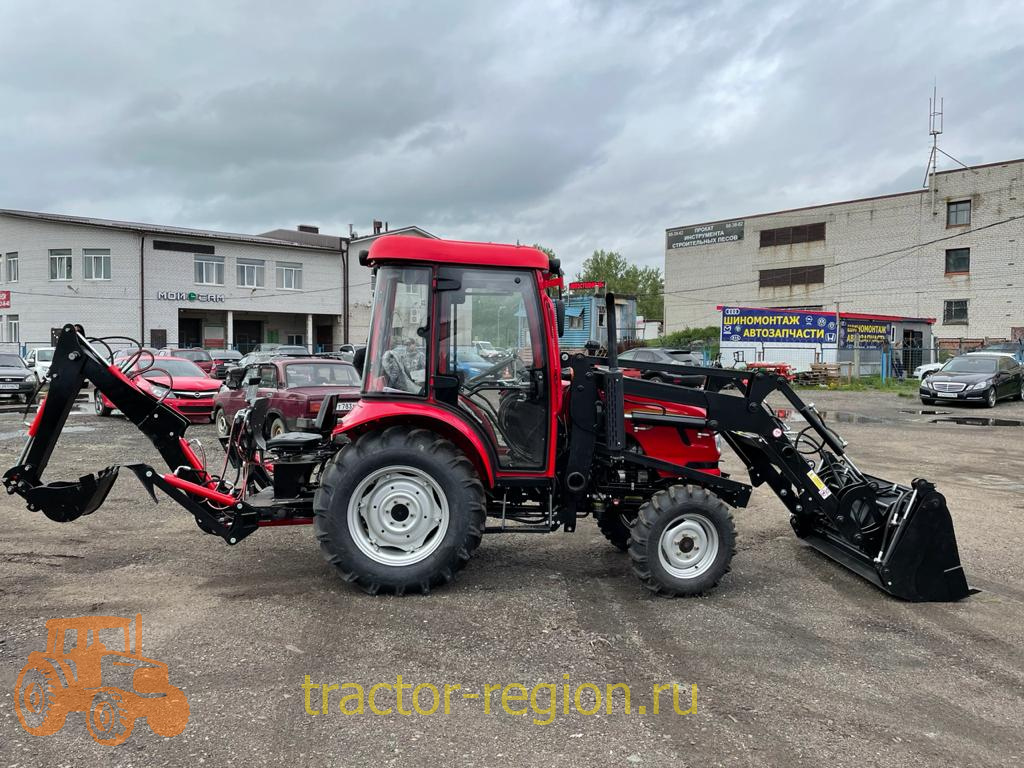 Трактор Dongfeng 404 G2 погрузчик-экскаватор