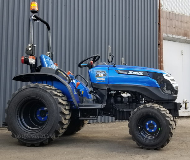 Минитрактор Солис Solis 26 tiger limited edition blue