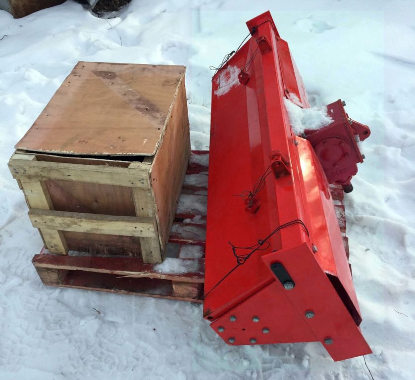 Почвофреза 1GQN-140 УРАЛЕЦ захват 1.4м (Красная)