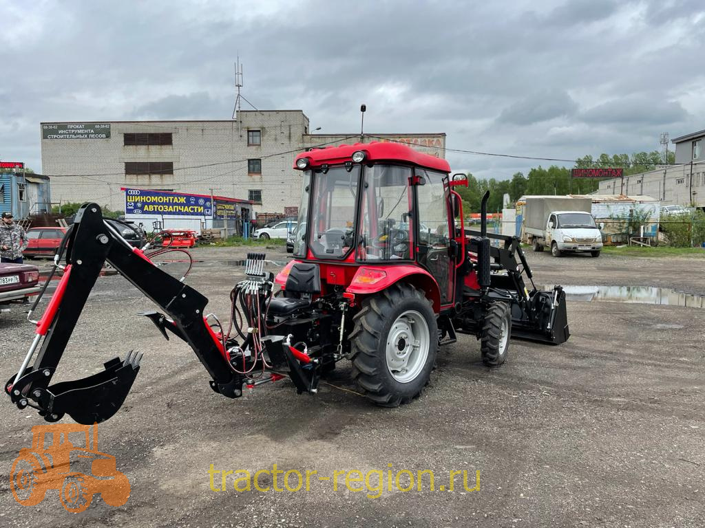 Трактор Dongfeng 404 G2 погрузчик-экскаватор